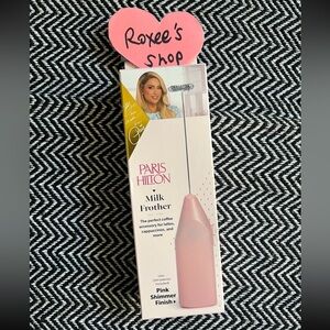 Paris Hilton Pink Milk Frother
